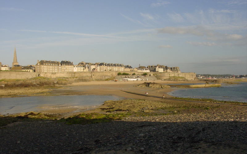 St Malo from le Grand Be