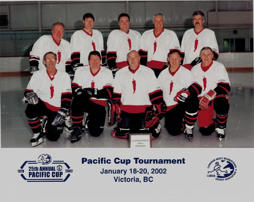 A spiffy picture of Albuquerque's 2002 Victoria Cup Team