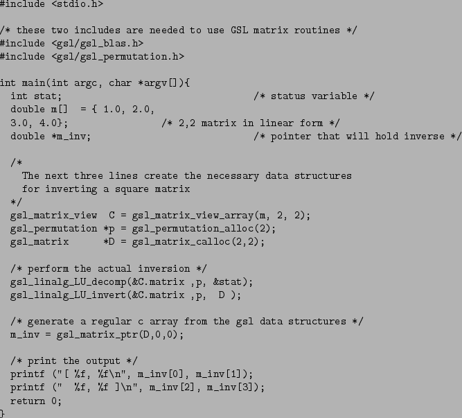\begin{table}\verbatiminput{examples/gsl/mult.c}
\end{table}