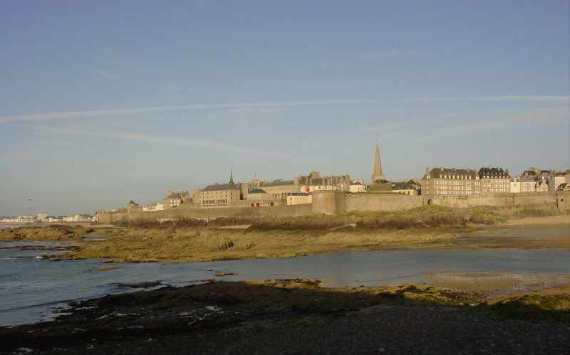 St Malo from le Grand Be