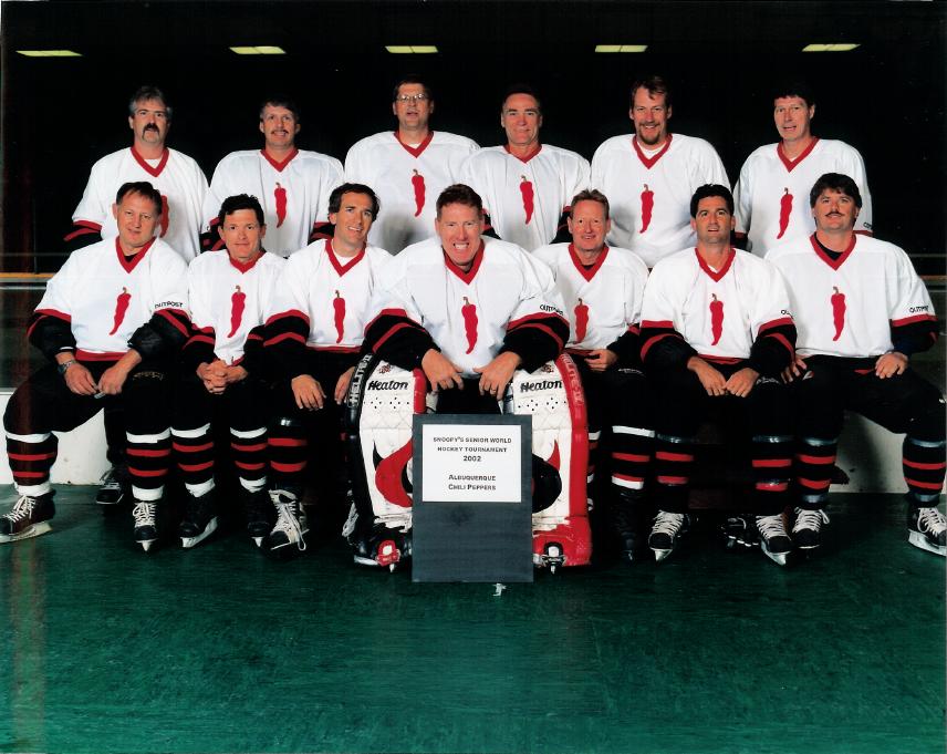 A spiffy picture of Albuquerque's 2002 Snoopy Team