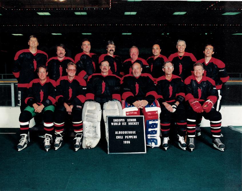 A spiffy picture of Albuquerque's 1996 Snoopy Team
