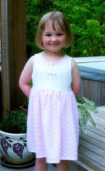 Anna at 5 years