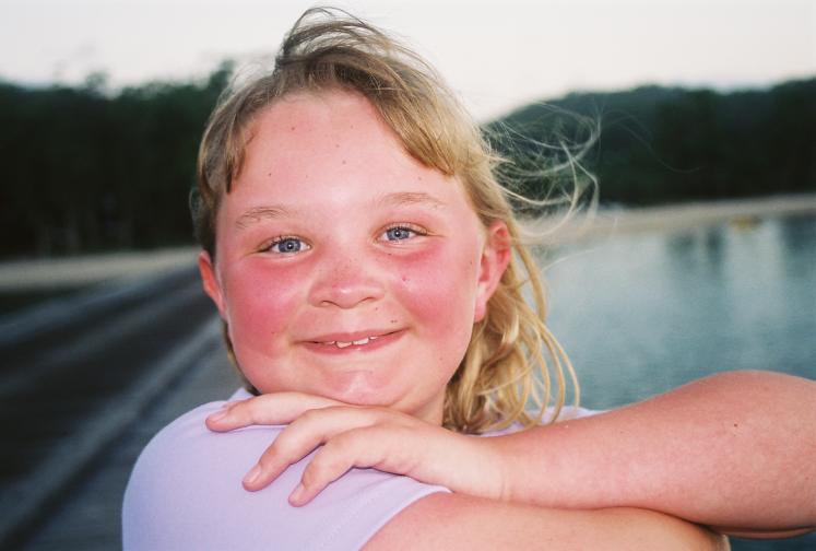 Anna in the pink